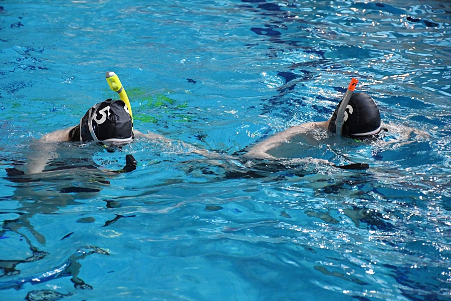 Hokej pod wodą Walenie Siemianowice Śląskie Finał WOŚP w Rudzie Śląskiej 25 I 2026